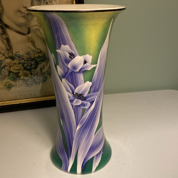 Vintage Royal Nippon Nishiki Hand Painted Vase - Picture 13 of 13